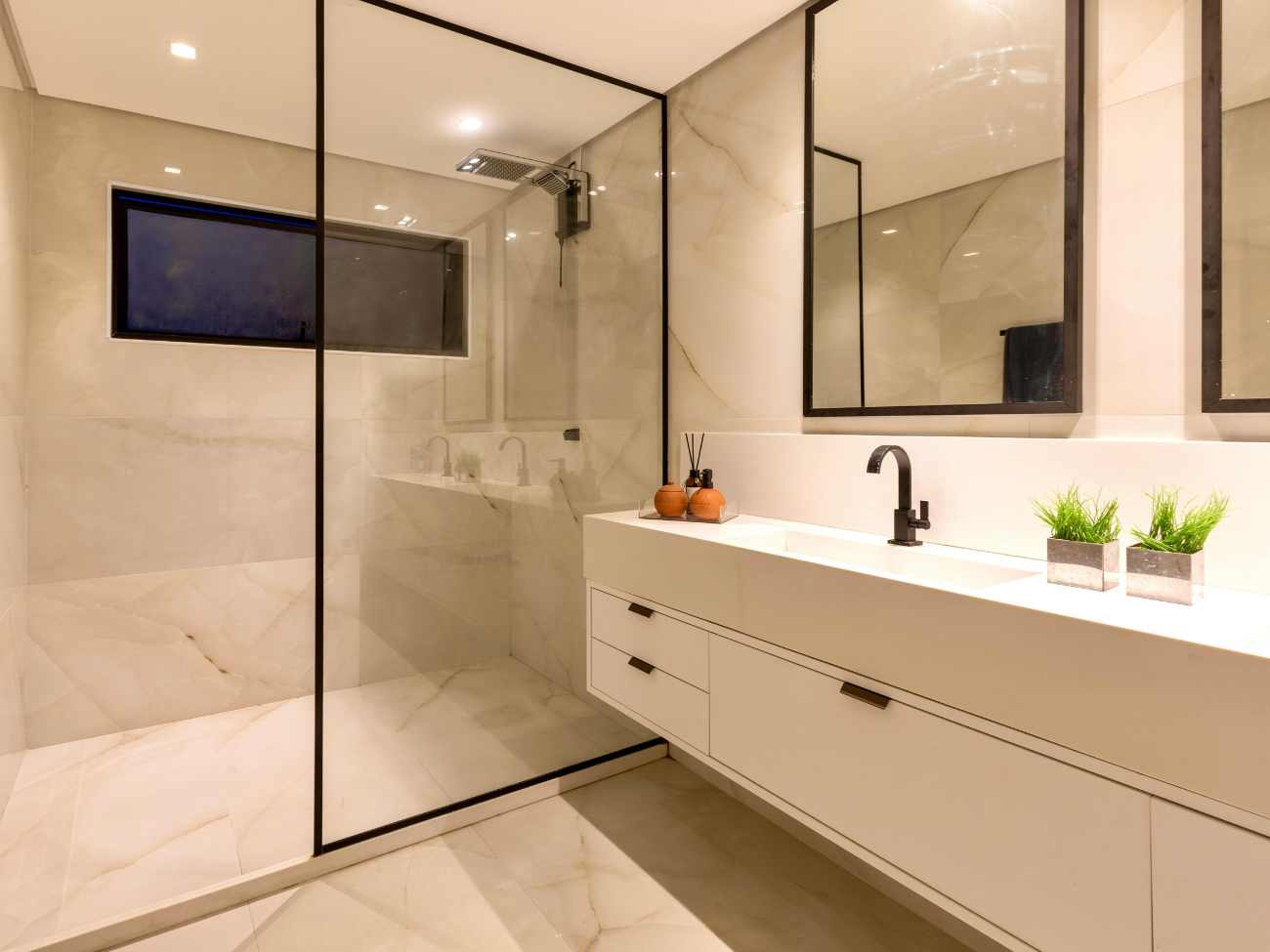 Marble bathroom refurbishment