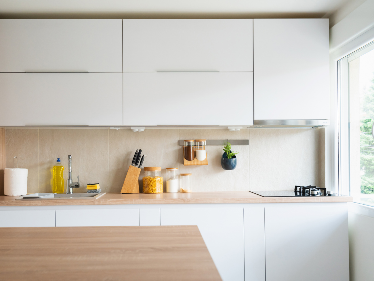 Kitchen plumbing job